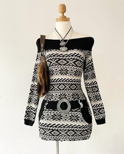 Knitted polydress