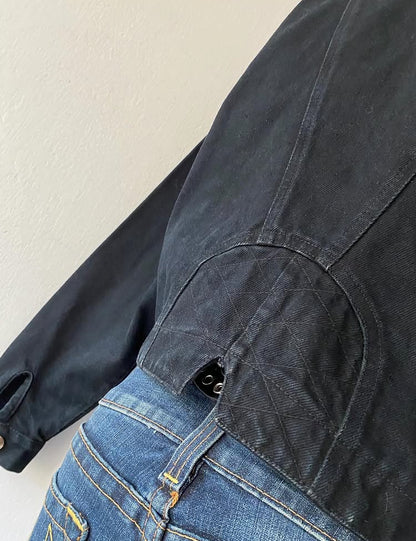 Biker jean jacket