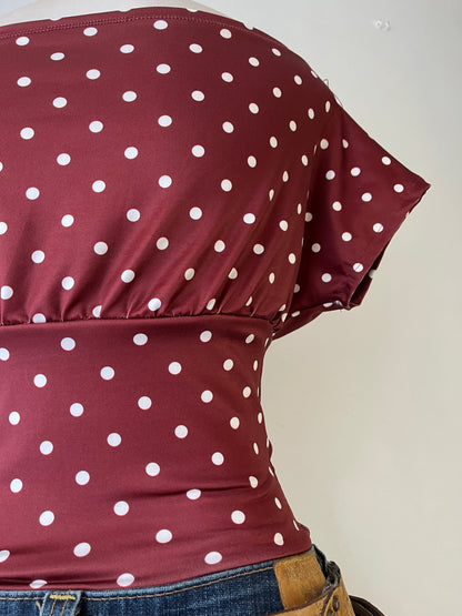 Polka dots tops