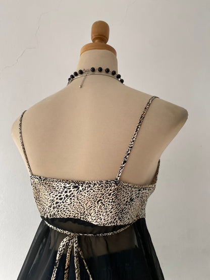 Cheetah print top