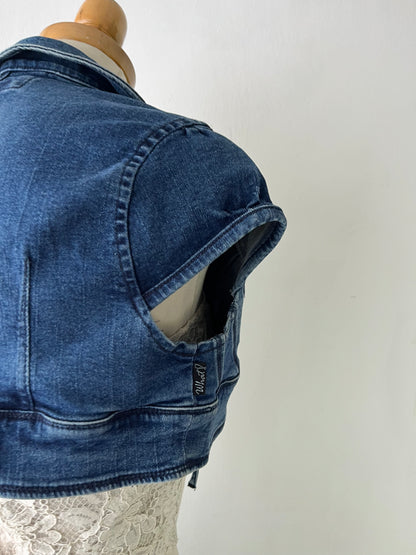 Mini vest jean