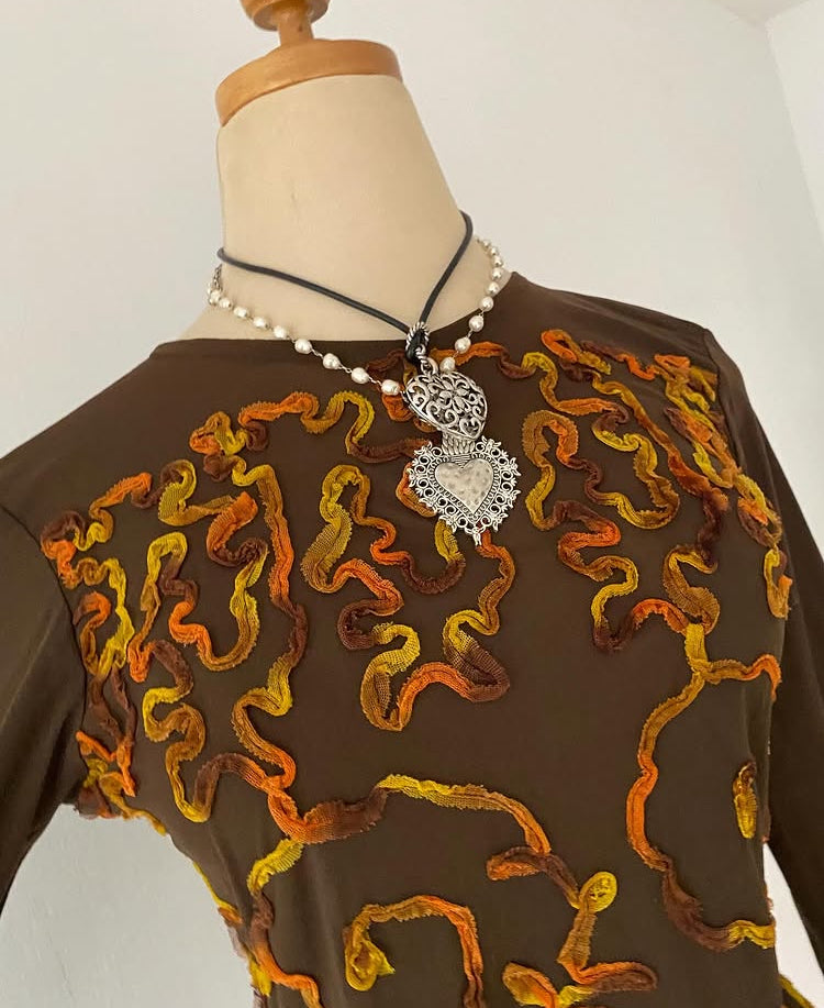 Adorable bohemian top