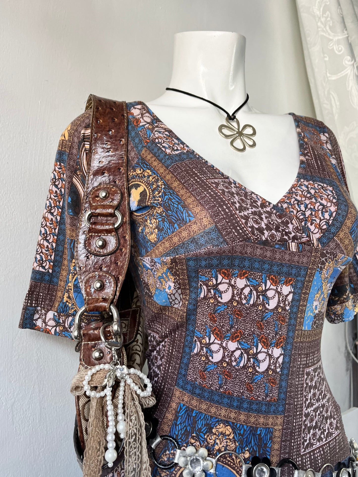 Boho top diseño arte victoriano
