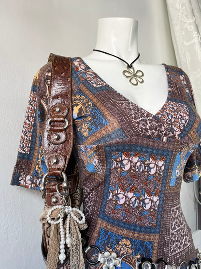 Boho top diseño arte victoriano