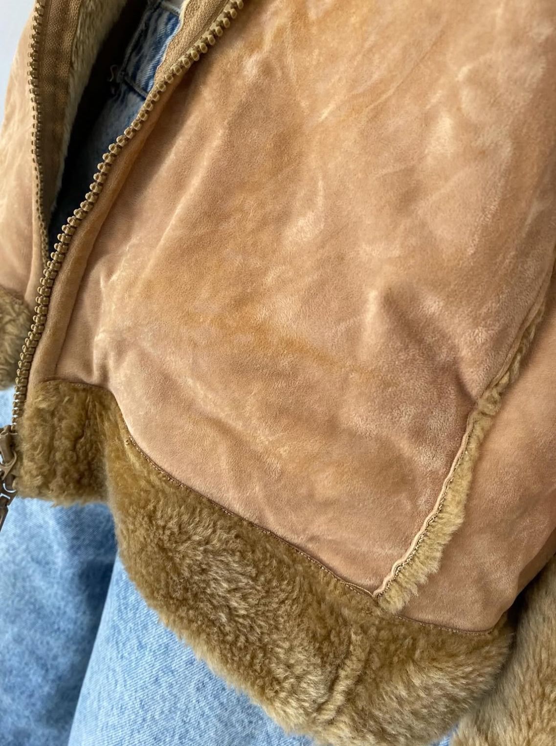 Penny lane jacket with warm inner lining
