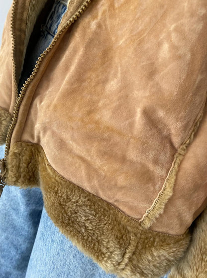 Penny lane jacket with warm inner lining