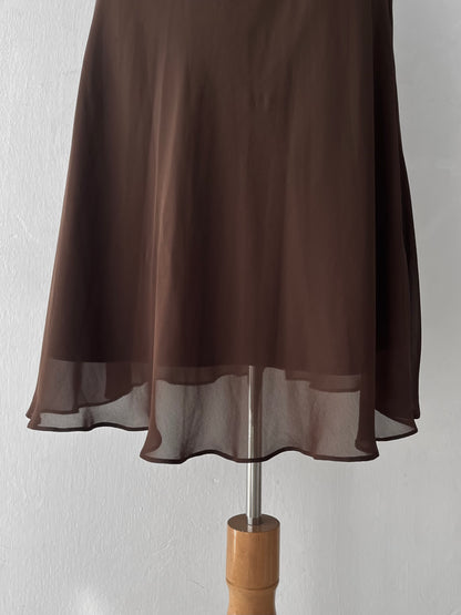 Adorable brown dress