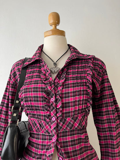 Checkered blouse