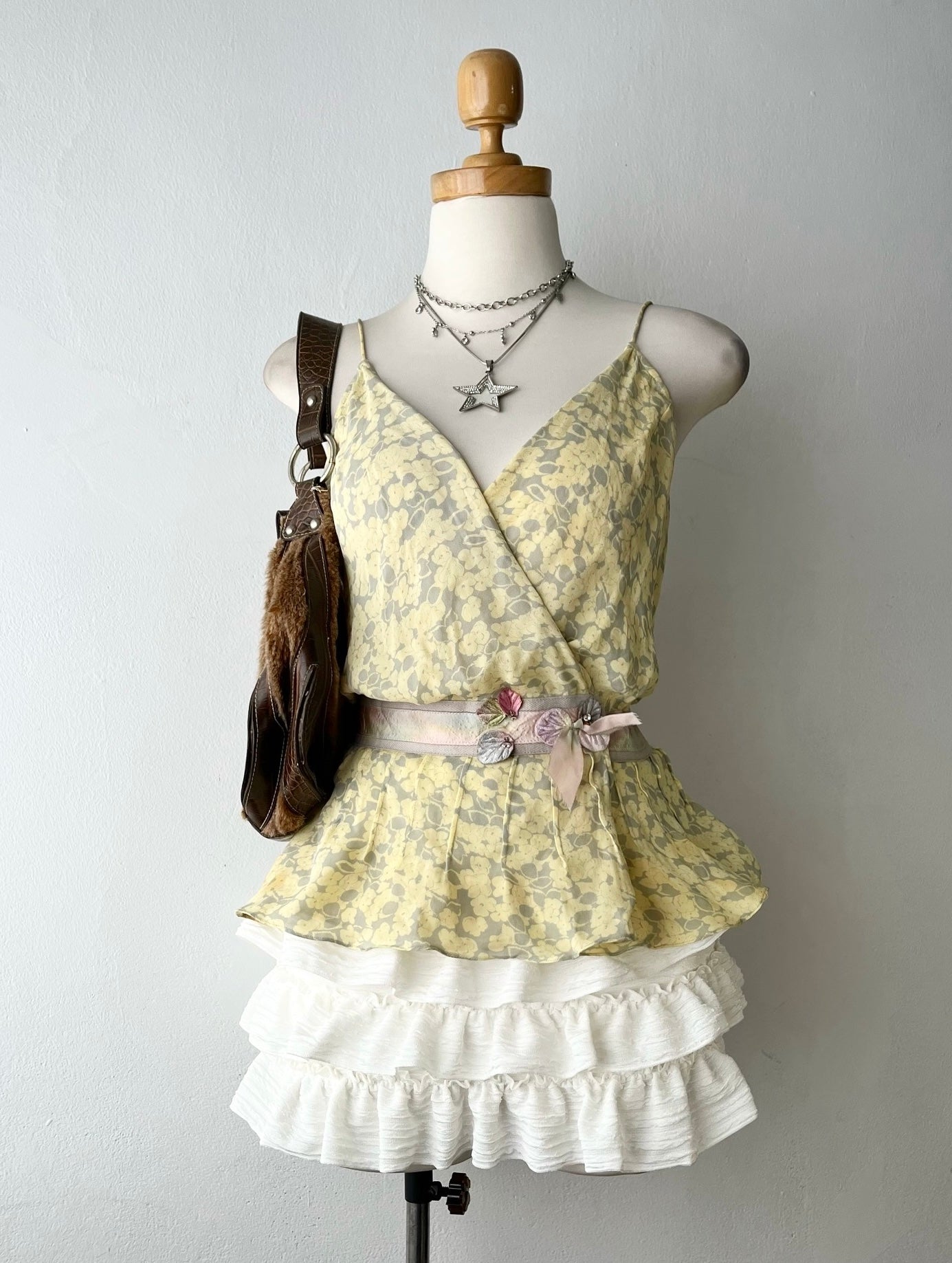 Coquette crossover top