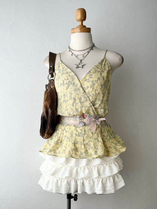 Coquette crossover top