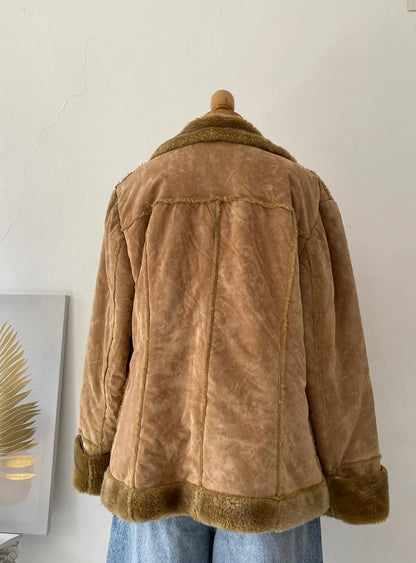 Penny lane jacket with warm inner lining