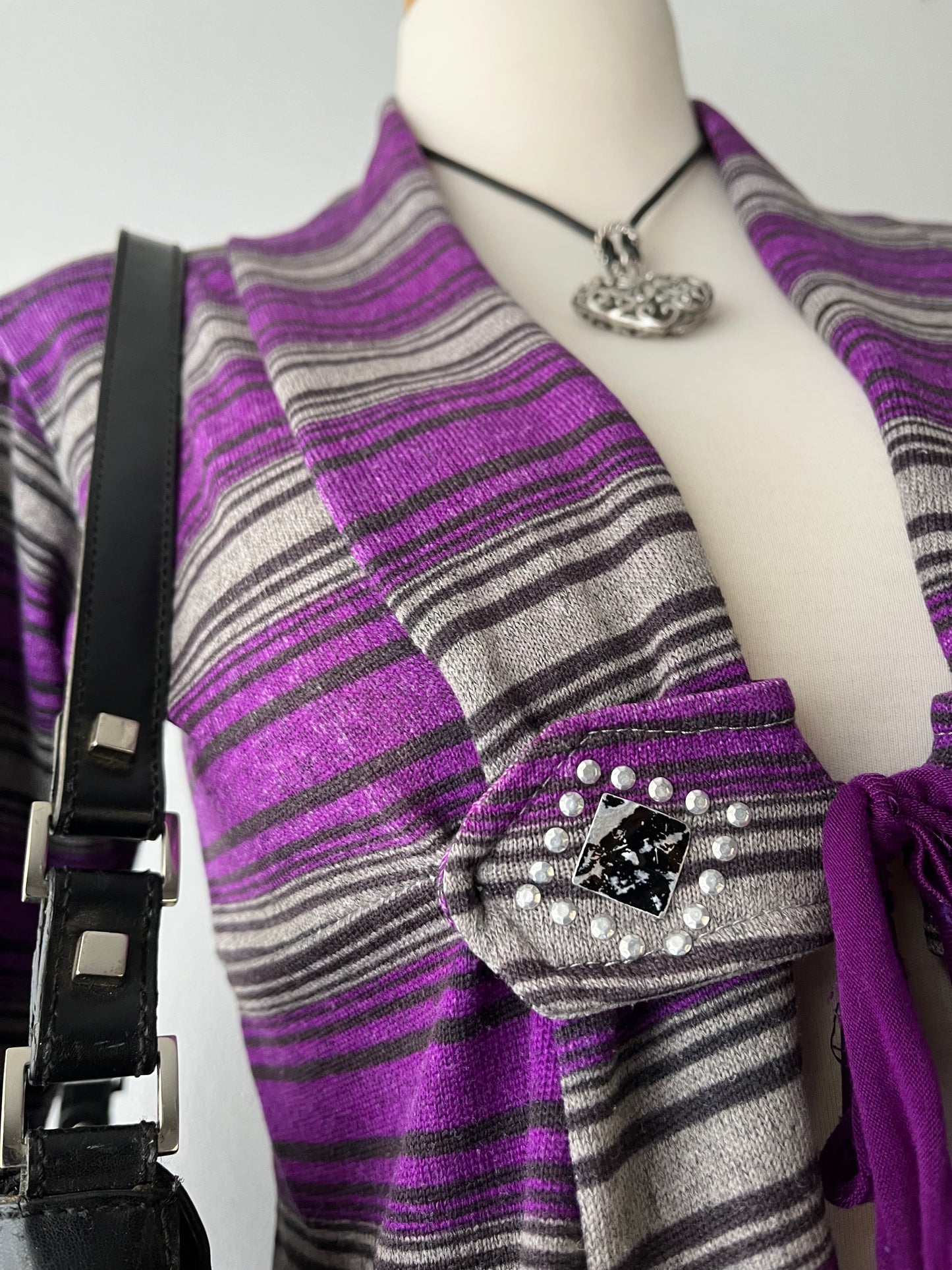 Boho chic cardigan top