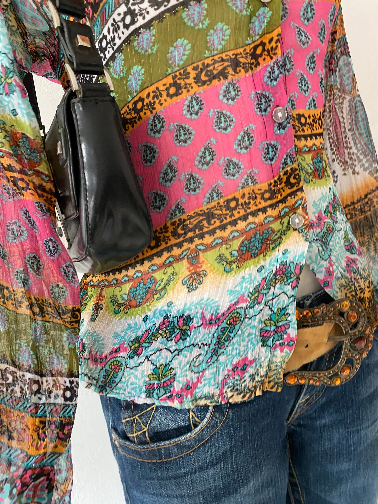 Boho chic blouse