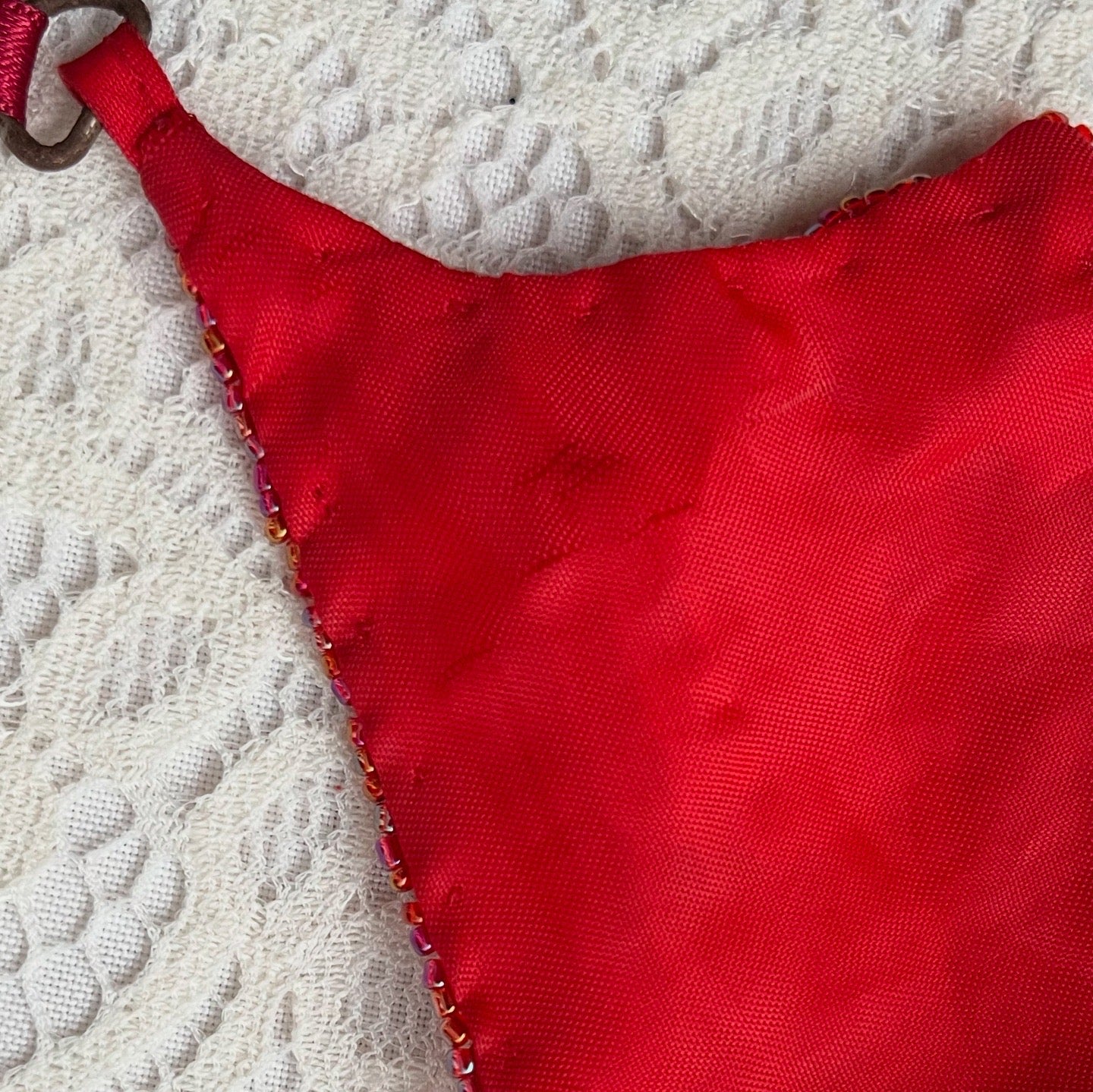 Beaded butterfly top