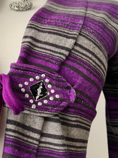 Boho chic cardigan top