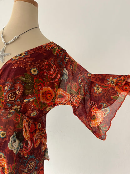 Adorable boho chic blouse