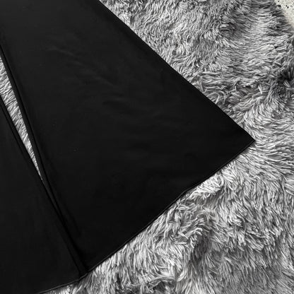 Black flared pants-size S