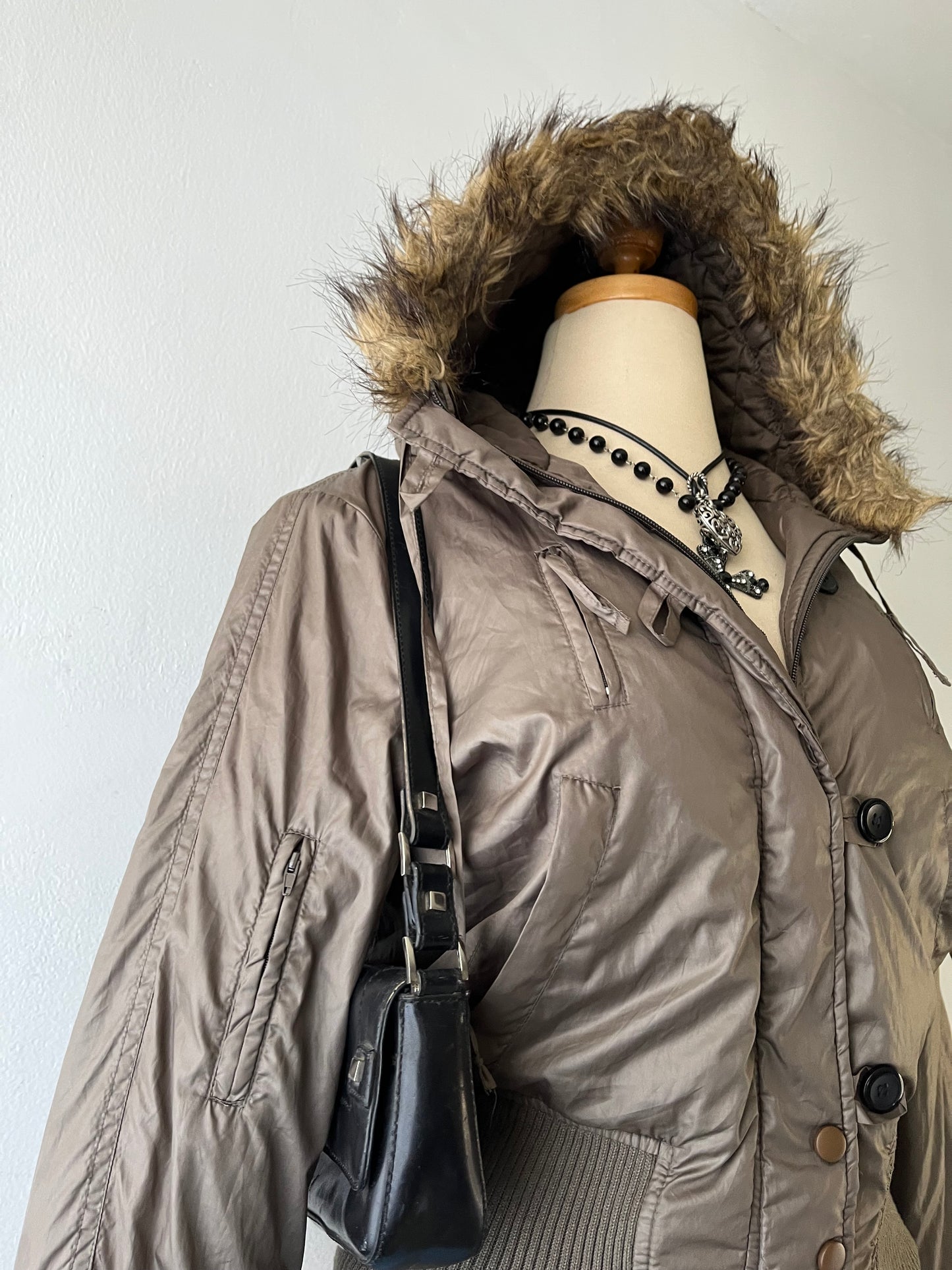 Padded jacket with hood