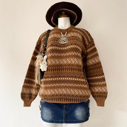 Oversized wool sweater