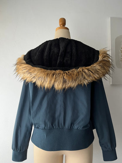 Padded jacket with hood