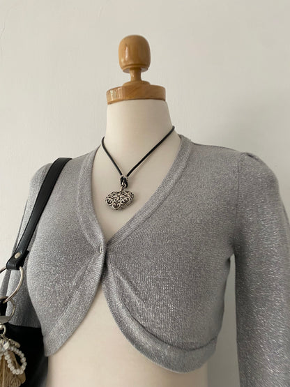 Adorable gray cardigan
