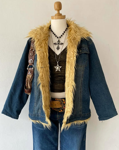 Penny lane oversize jean jacket