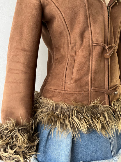 Penny lane jacket with warm inner lining