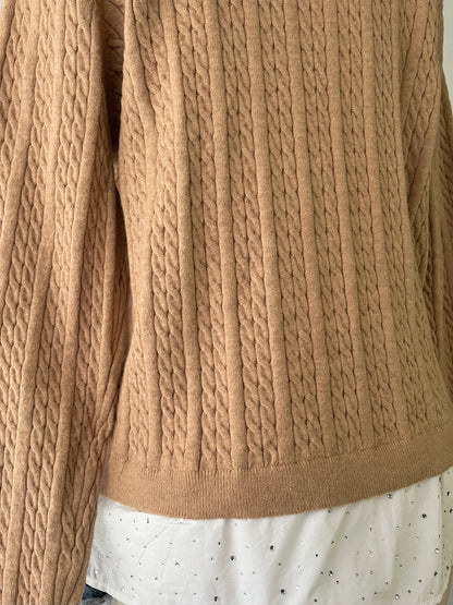 Oversized shirt sweater