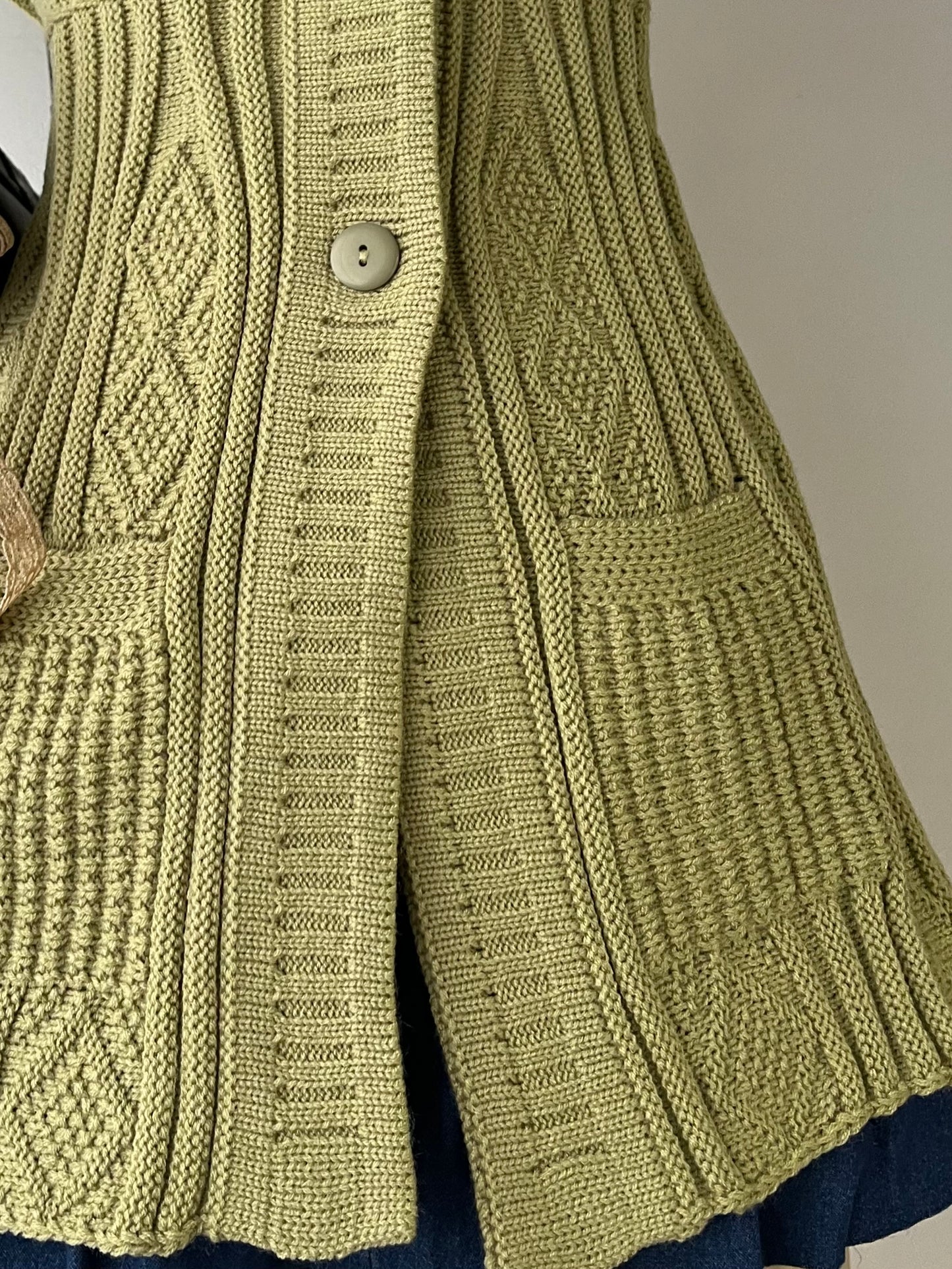 Adorable knitted cardigan