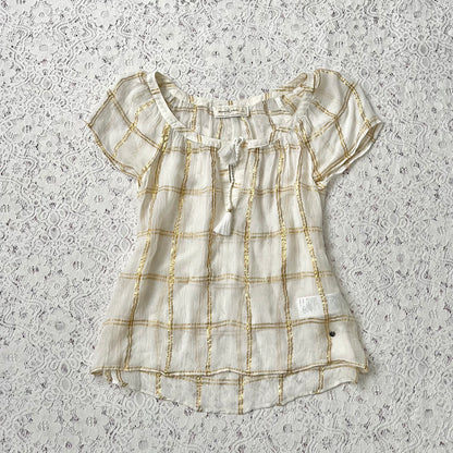 Abercrombie silk top