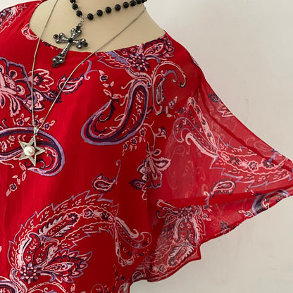 Boho chic blouse