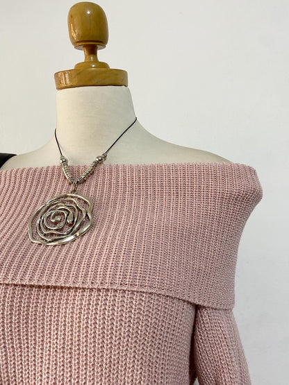 Off shoulder top with bell sleeves