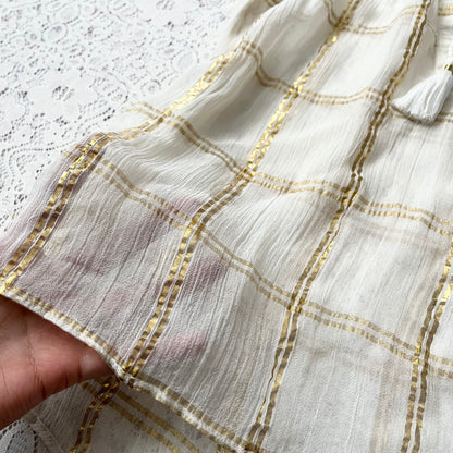 Abercrombie silk top