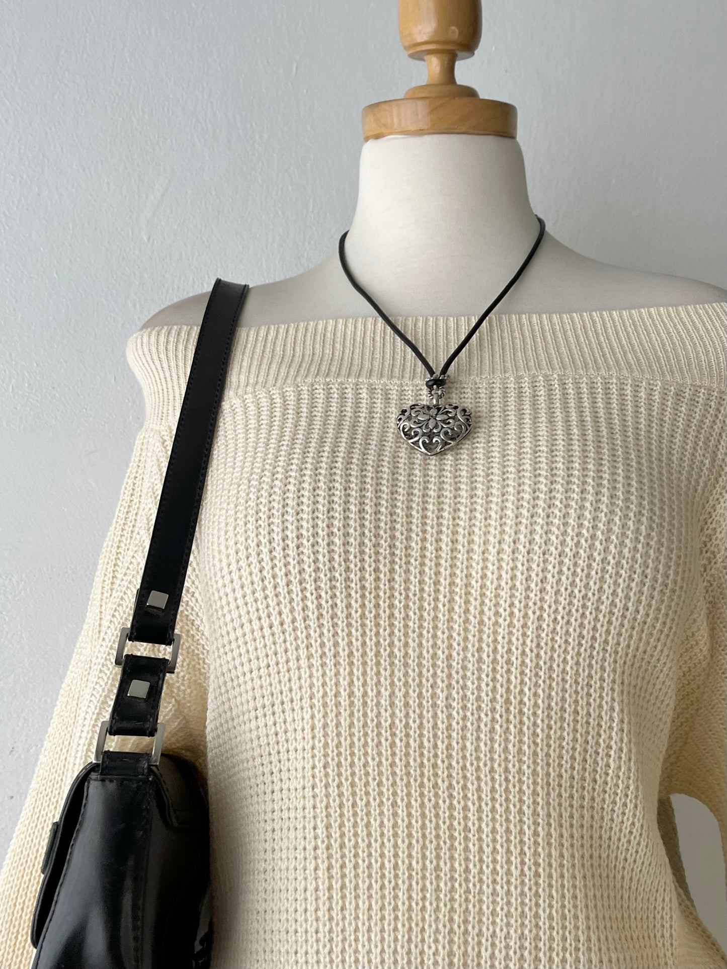 Off shoulder sweater