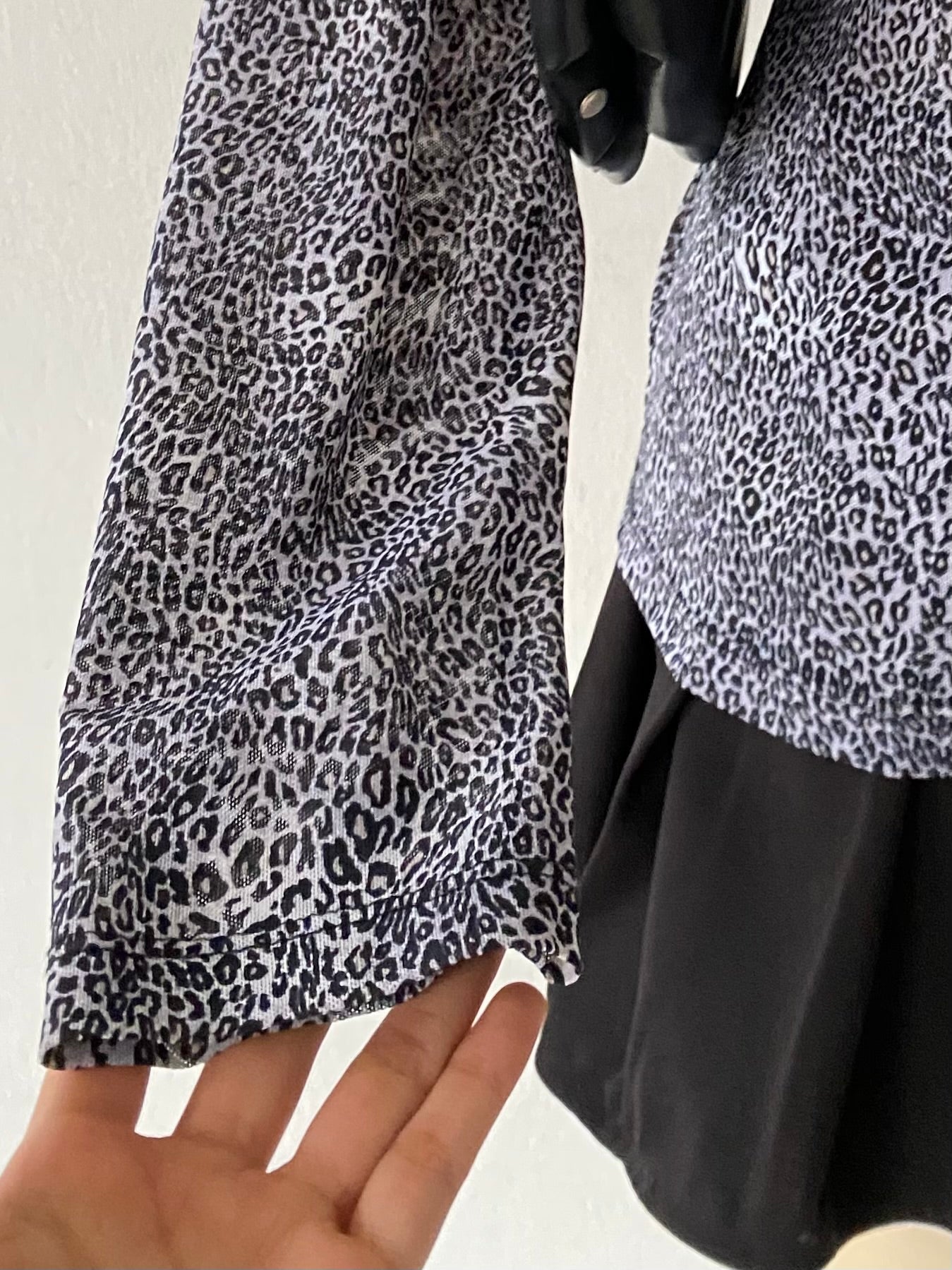 Cheetah print top