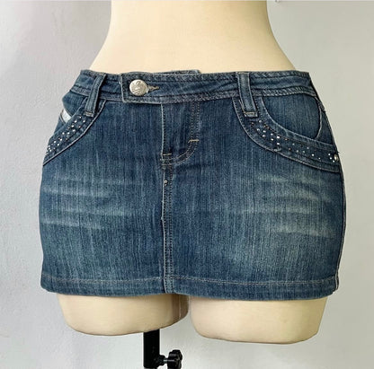 Mini skirt jean- size M