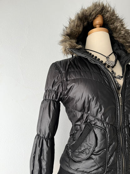 Padded jacket with hood