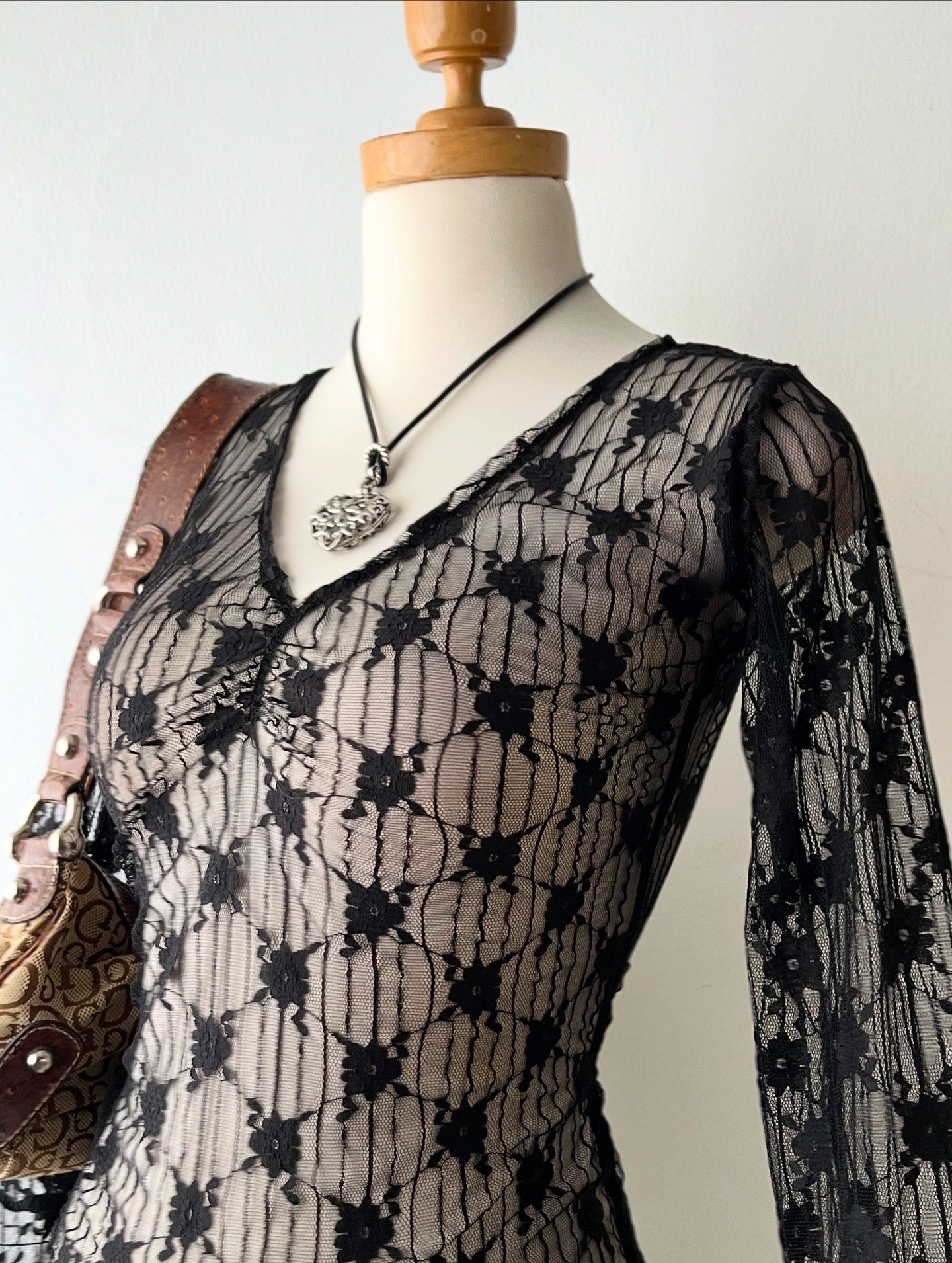 Lace gothic top