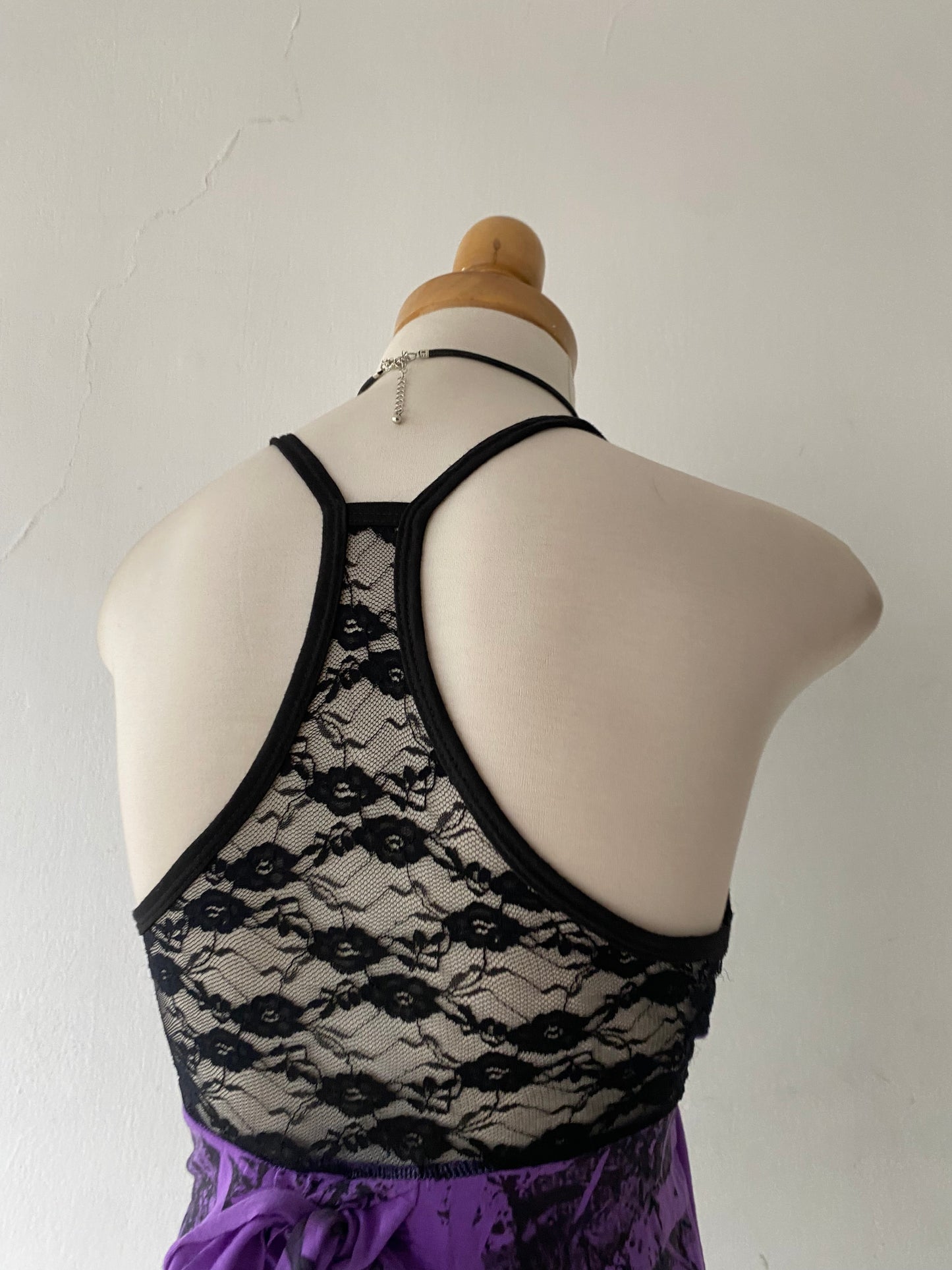 Grunge top with back tie