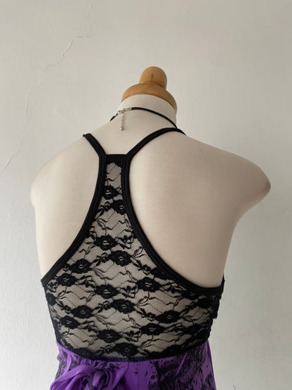 Grunge top with back tie