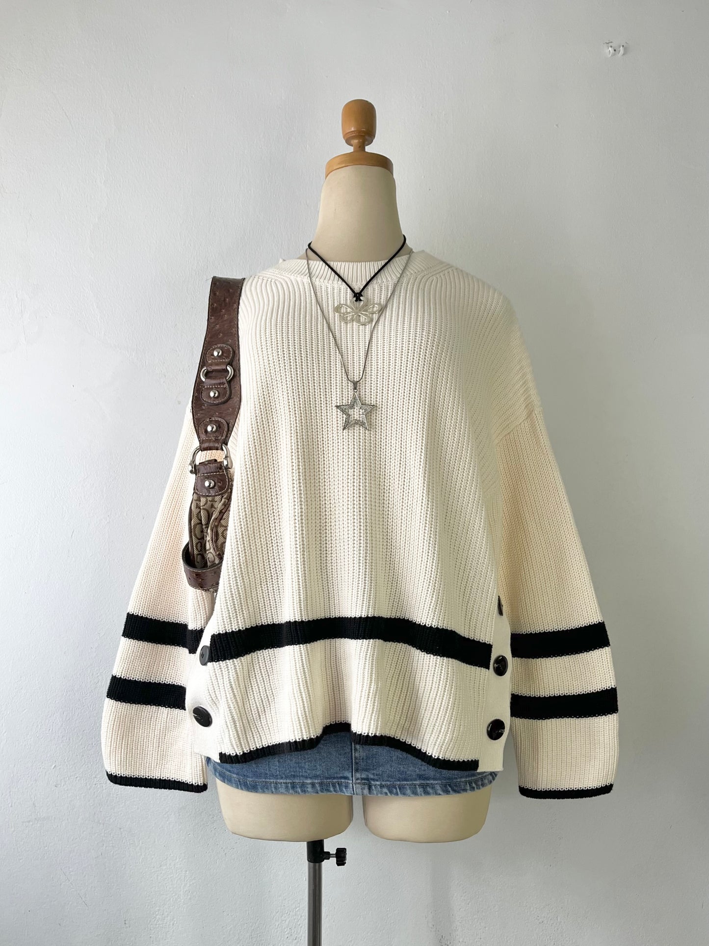 Oversized wool sweater