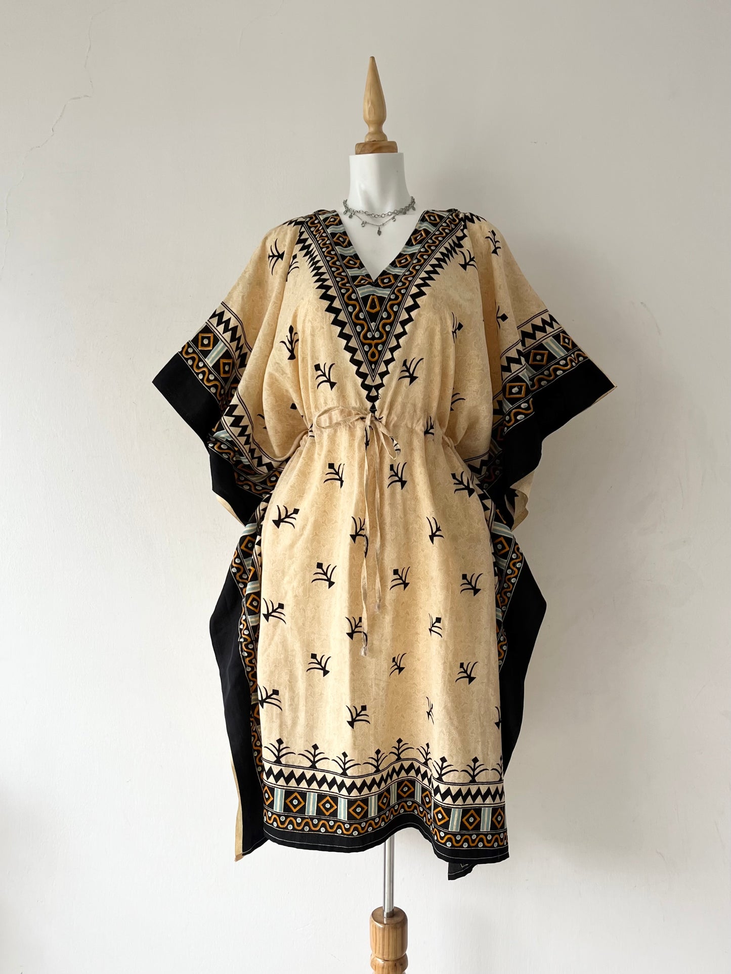 Oversized tribal dress
