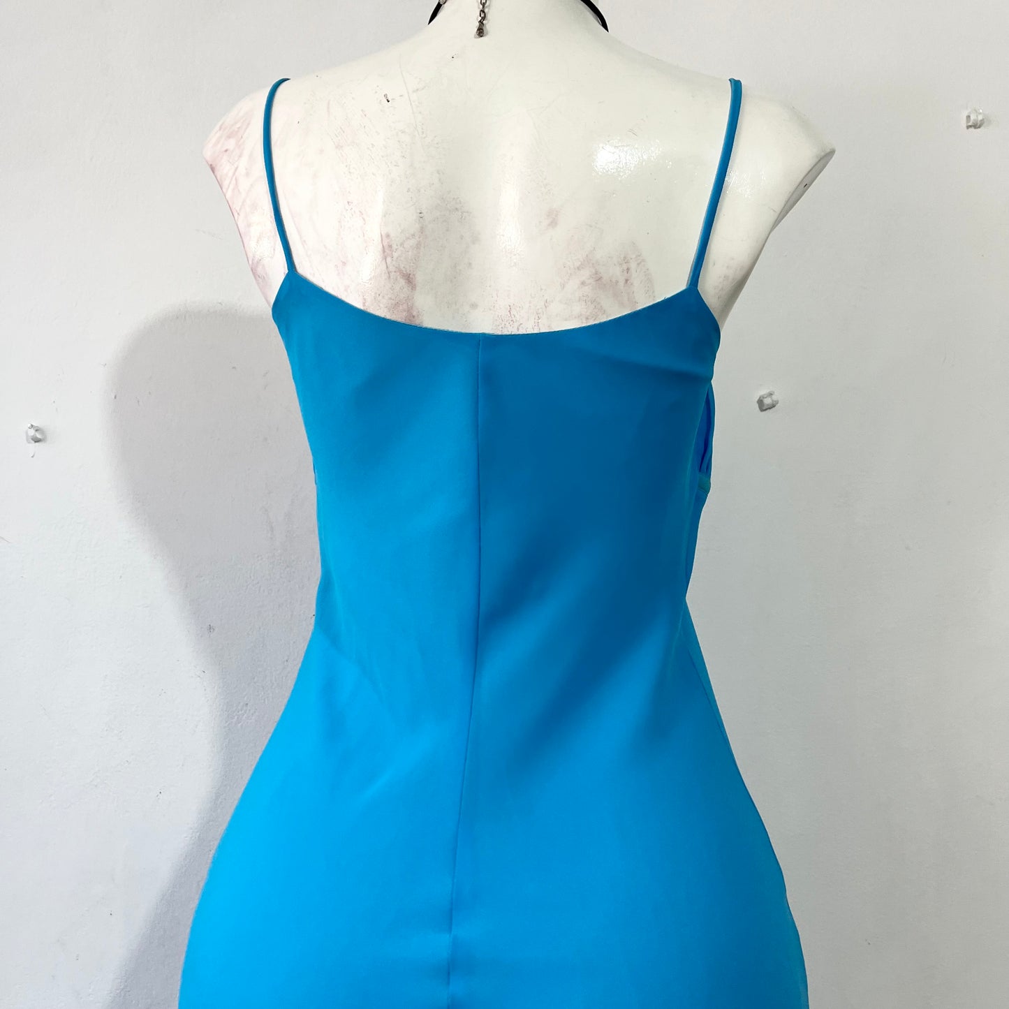 Light blue dress with bow