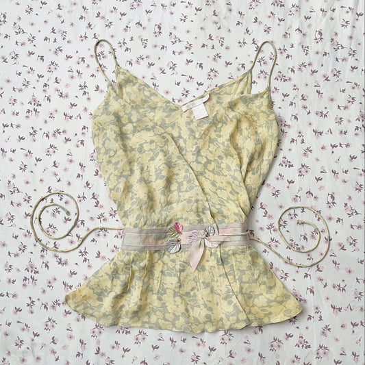 Bohemian chic crossover top