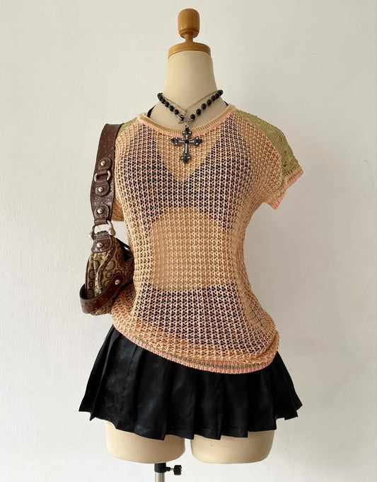 Knitted oversize top