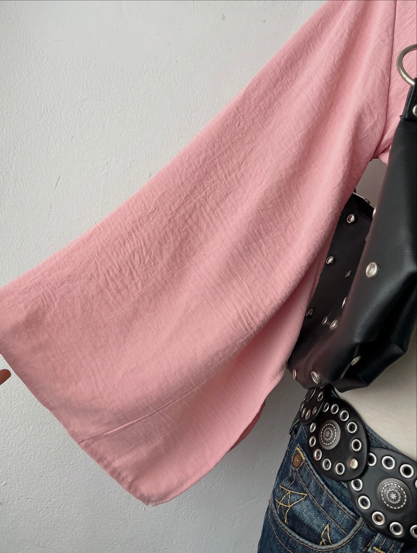 Rosewood wrap blouse