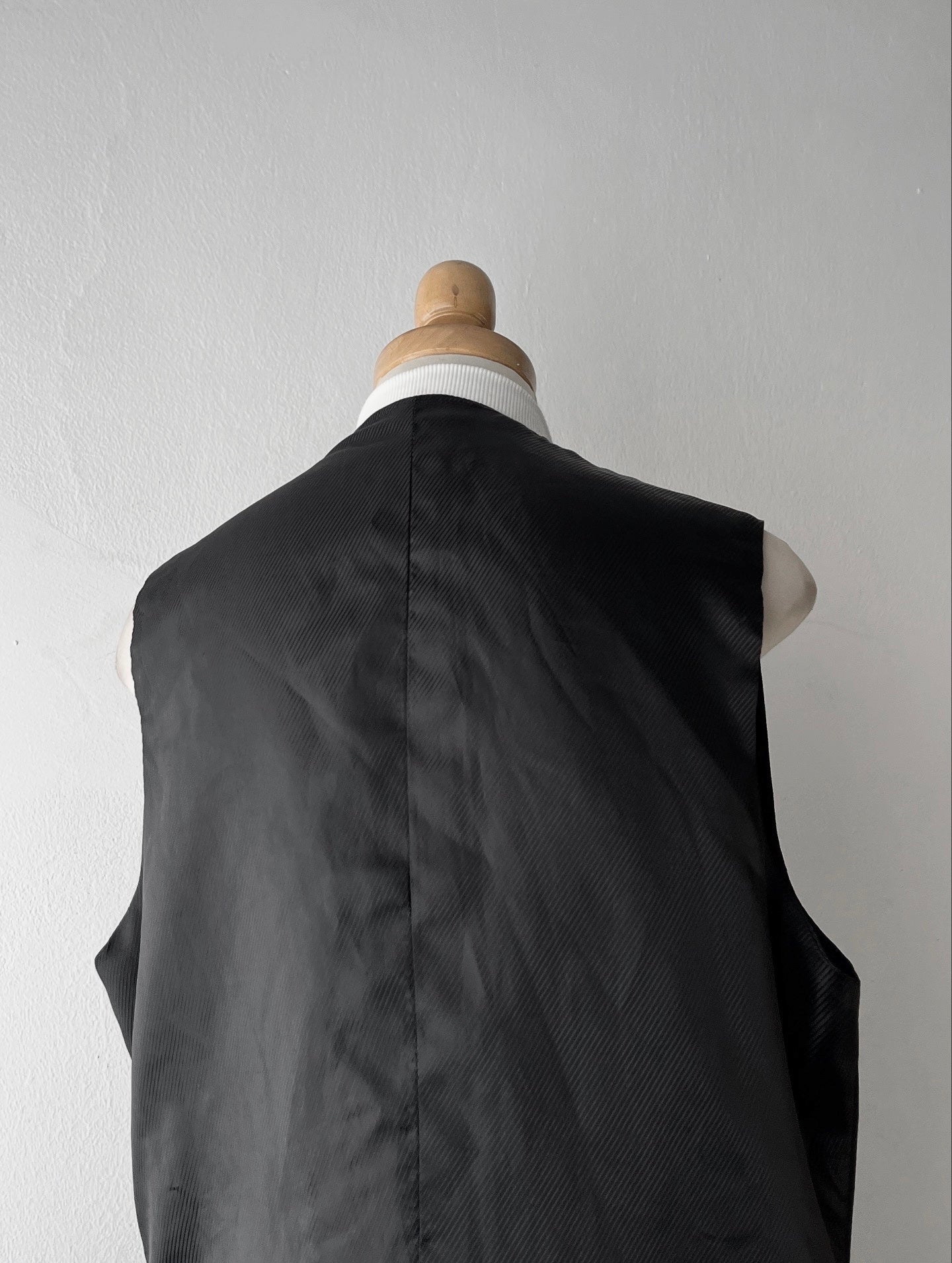 Oversize striped vest