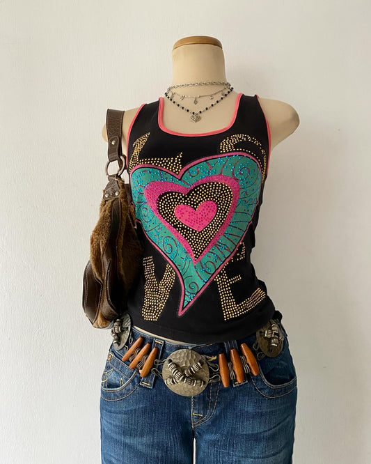 Y2k iconic love top