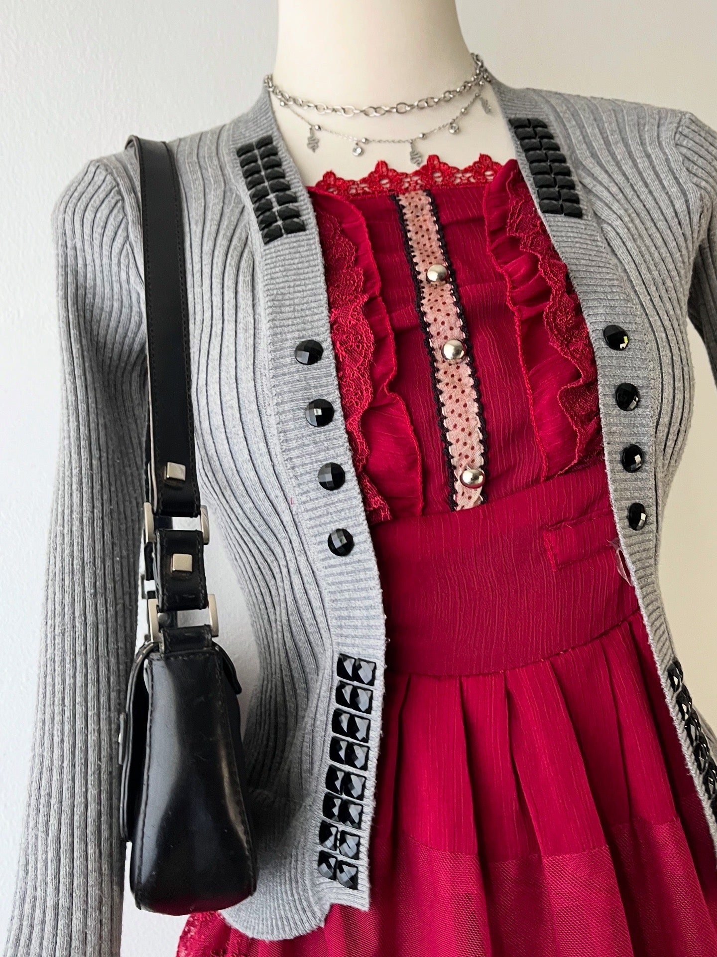 Adorable coquette cardigan top