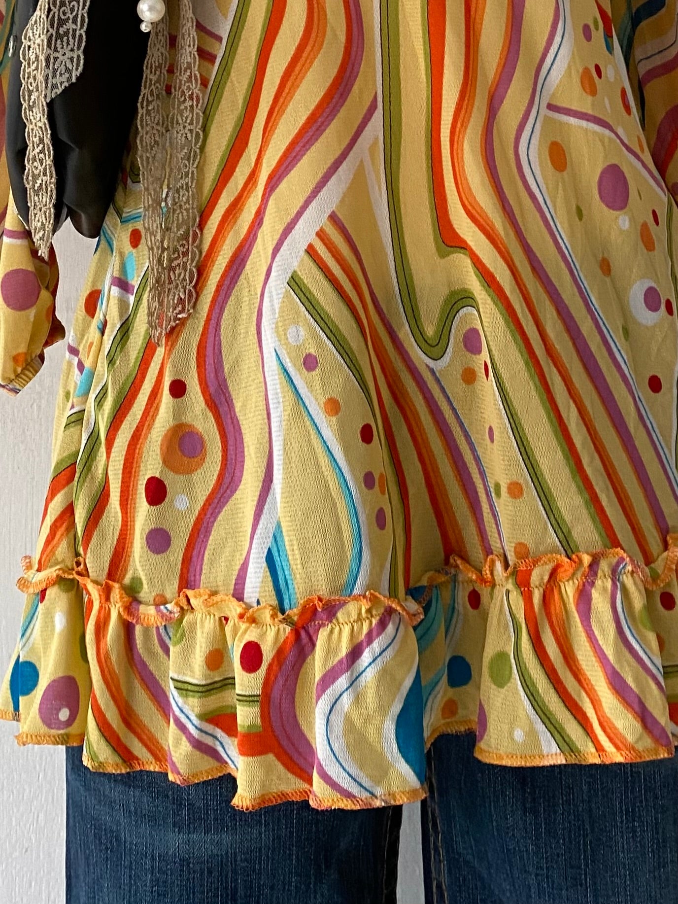 Beautiful multicolored top